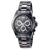 INVICTA SPEEDWAY SWISS CHRONO WATCH GUNMETAL BLACK DIAL 17116