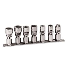 Michigan Industrial Tools 8 pc 3 8 Dr. Universal Joint SAE Socket Set by Michigan Industrial Tools