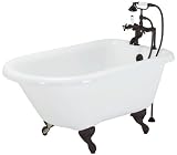 Elizabethan Classics ECUSAR54ORB RollTop Soaking Tub