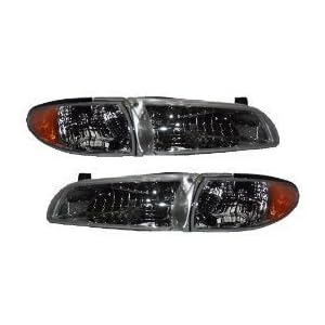 Pontiac-Grand-Prix-Headlights-OE-Style-Replacement-Headlamps-Driver-Passenger-