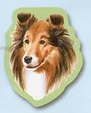 Shetland Sheepdog Sticky Notes Notebook