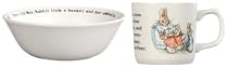 Wedgwood Peter Rabbit Original 2 Piece Set, Mug and Bowl