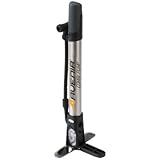 Avenir Combi Bike Pump with Gauge (Silver/Black)