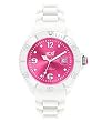 Ice-Watch - Sili - Unisex - 43 - White Fluo Pink - Silicone