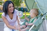 Sunshine Kids Clip On Stroller Fan, White