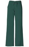 Baby Phat THE PANT Scrub Pant with 5 Pockets (Hunter Green S)