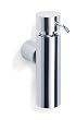 Wall mounted soap dispenser (polished stainless steel) (7.4" H x 1.95" W)