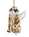 CHRISTMAS AUSTRALIAN SHEPERD DOG ANGEL ORNAMENT
