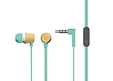 Hoomia BON5S-GRN In-Ear Stereo Earphone with Microphone, Tiffany Green