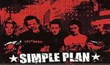 SIMPLE PLAN - Red Photo - Sticker