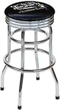 Von Dutch Swivel Backless Bar Stool