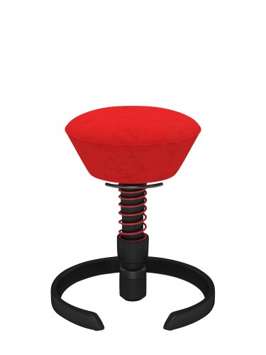 VIA Seating Special Edition Swopper Stool, Red On Sale