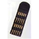 Uncle Mike's Hunting Folding Cartridge Carriers Cap 10 Black Black Style Rifle