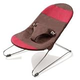 Oeuf Baby Lounger - Brown/Pink