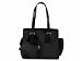 JetBrains Women in Business Liberator Executive Notebook Case - Top Loading - Adjustable Shoulder Strap - Nylon - Black Image