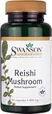 Swanson Reishi Mushroom 600mg, 60 Capsules