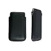 Logotrans Elegantes Leder-Etui f�r Apple iPhone 3G / 3Gs / 2G schwarz