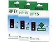 Remanufactured HP C6615A Ink Cartridges Combo 3-Pak: 3 Black