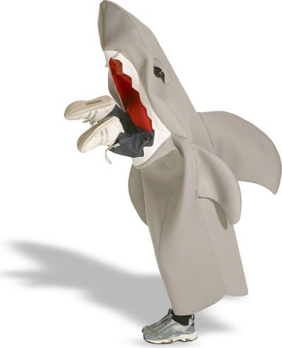 Child 7-10 Lil Man-Eating Shark Child Costume