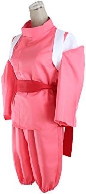 Tikii Fashion Cartoon Cosplay Clothing Kids Costume Spirited Away - Pink-Size:XL