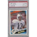 Dan Marino 1984 Topps Rookie Card #123 Graded Near Mint to Mint PSA-8
