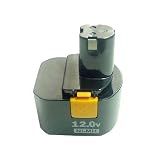 Buy 12v, 3000mAh, Ni-MH, Replacement Power Tool Battery for RYOBI CTH1201, CTH1202,... by Replacement