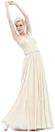 Passat Women's Myriam Fares Dress Vestido De Festa Size US8 Color Champagne