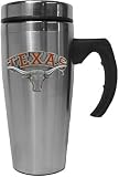 NCAA Texas University Longhorns Contemporary Travel Mug