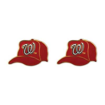 WASHINGTON NATIONALS OFFICIAL LOGO EARRINGS