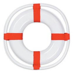 Plastic Life Preserver Party Accessory (1 count)