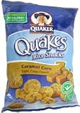 Quaker Quakes Rice Snacks Caramel Corn 7.04 oz/ 8 count