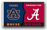 Alabama Crimson Tide / Auburn Tigers Rivalry 3''x5'' Flag