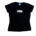 Utah text Black Ladies T-Shirt