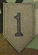 1 st Infantry Division Subdued Patch