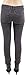 Eunina Jeans Women's Skinny Jean, Mid Rise, Stretchy, Back Pocket Detail Grey