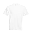 T-Shirt Super Premium von Fruit of the Loom Weiss L