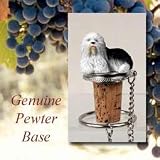 Old English Sheepdog Dog Wine Bottle Stopper