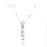 WILLOW PEARLES: *ASIANNA PEARLE DROP NECKLACE*