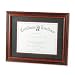 DAX Desk/Wall 11 x 14 Photo Frame, Rosewood/Black (N15786ST)