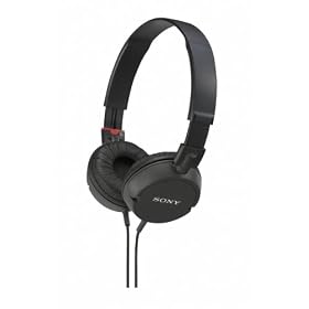 Sony MDRZX100B Fashionable Headphones - Black