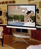 Elite Screens 92" Diagonal Tripod Portable Screen - Black (T92UWH)