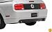 3dCarbon 691566 05-09 Ford Mustang V6 Rear Bumper Lower Lip Valance w/ Dual Exhaust Outlets