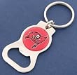 Tampa Bay Buccaneers Red Bottle Opener Keychain