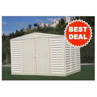 DuraMax Model 00211 10x8 WoodBridge Vinyl Storage Shed