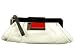 Alfani Martina Leather Wrist Bag - White