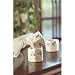 2 BELLEEK NAPKIN RINGS - NAPKIN RING, SHAMROCK DESIGN, BELLEEK POTTERY COLLECTION (SET OF 2)