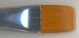 LARGE FLAT BRUSH-White Handle Snazaroo Face Painting Brush