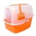 Petmate TRANSLUCENT CAT PAN STARTER KIT (PICTURED IN BLUE)