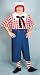 Raggedy Andy Adult Costume Size Standard