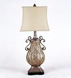 Resin Ivory Table Lamp
